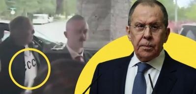 Rusya Dışişleri Bakanı Lavrov'un Alaska'daki görüntüsü gündem oldu!