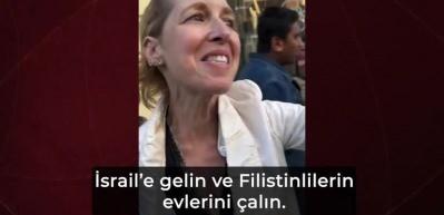 Almanya'da İsrail destekçilerine Alman kadından sert tepki: O sözler beğeni topladı!