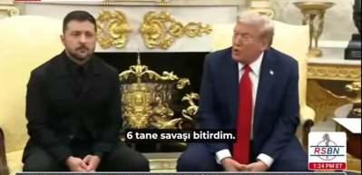 ABD Başkanı Trump'tan '6 savaş bitirdim' iddiası