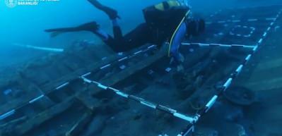 Akdeniz&rsquo;de 17. y&uuml;zyıla ait Osmanlı batığı g&uuml;n y&uuml;z&uuml;ne &ccedil;ıkarıldı
