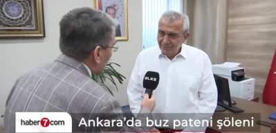 Ankara&rsquo;da buz Pateni Ş&ouml;leni