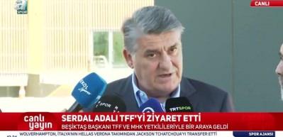 Serdal Adalı’dan Riva çıkarması: Hakem kararlarına tepki