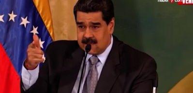 Maduro'dan ABD'ye sert su&ccedil;lama: "Venezuela'nın egemenliğine saldırıyorlar"