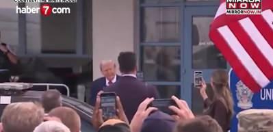 Trump, başkent Washington'daki güvenlik önlemlerini denetledi
