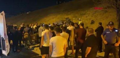 Ankara'da otomobil takla attı: 1 ölü, 1 yaralı