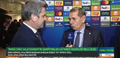 Dursun &Ouml;zbek: &ldquo;Galatasaray&rsquo;la oynayan herkes iki kez d&uuml;ş&uuml;necek&rdquo;