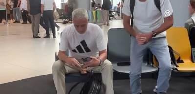 Jose Mourinho Türkiye'den ayrıldı! İşte o görüntüler