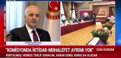 Numan Kurtulmuş: Silah bırakma bir an evvel tamamlanmalı