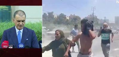 Ömer Çelik: Katliam ve işgal siyasetinin bir parçası