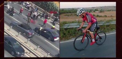Profesyonel bisiklet sporcusu motosiklet ile çarpıştı, hayatını kaybetti