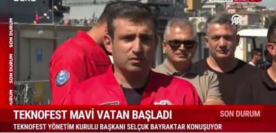 TEKNOFEST Mavi Vatan başladı: Selçuk Bayraktar'dan önemli açıklamalar
