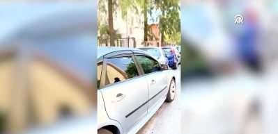 Topuklu ayakkabı kazaya neden oldu: 6 ara&ccedil; hasar g&ouml;rd&uuml;