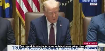 Trump'tan diktatör yorumlarına tepki! "Öyleyim, ama suçu durduruyorum"