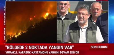 Bakan İbrahim Yumaklı orman yangınları konusunda son durumu açıkladı