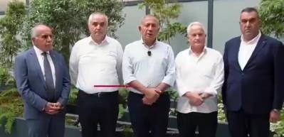 CHP'li Gürsel Tekin çağrı heyetiyle ilk videoyu sosyal medyadan paylaştı