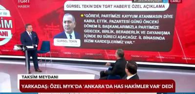 Gürsel Tekin, CHP İstanbul il binasına Kaftancıoğlu'yla birlikte gidecek iddiası