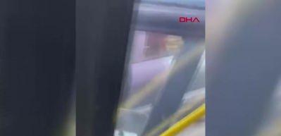 Otobüs şoförü, trafikte tartıştığı otomobil sürücüsünü darbetti