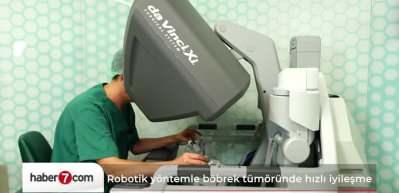 Robotik yöntemle böbrek tümöründe hızlı iyileşme