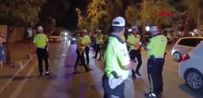 Trafik polislerinin yaptığı denetimde 38 sürücüye rekor ceza kesildi
