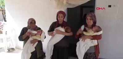 Aksaray’da üçüz bebekli çift, yardıma muhtaç