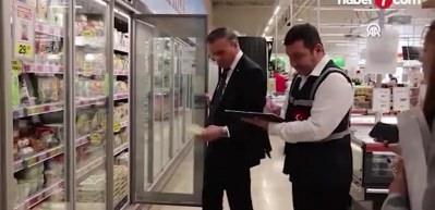 Ankara’da marketlerde fiyat ve etiket denetimleri sürüyor