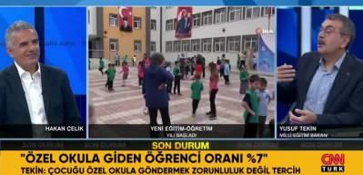 Bakan Yusuf Tekin: Asgari müşterekte buluşmaya çalışıyoruz