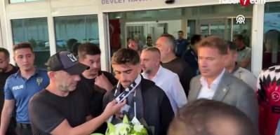 Beşiktaş'ın yeni transferi Jota Silva İstanbul'da