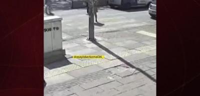 “Bu kadarına da pes!” Kırmızı ışıkta geçip yaşlı kadına saldırdı