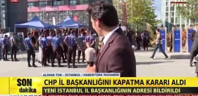 CHP, İstanbul İl Başkanlığı binasını kapatma kararı aldı