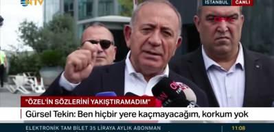 CHP'li Gürsel Tekin açtı ağzını yumdu gözünü "Ben Özgür Özel'in abisiyim; bu cümlesi kendisine hiç yakışmamıştır" dedi