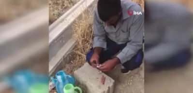 Diyarbakır’da mezar kazarken büyü sürpriziyle karşılaşıyorlar