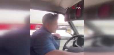 Düzce’de motor kaputuna oturan kişiye 12 bin 800 lira ceza