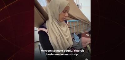 Gazze'den y&uuml;rekleri dağlayan g&ouml;r&uuml;nt&uuml;ler!&Ccedil;ocuklar kıtlıktan hayatını kaybediyor
