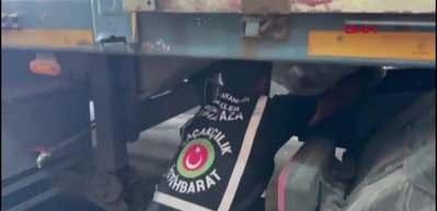 Habur Gümrük Kapısı'nda 3 şahin ve 2 makak maymunu yakalandı