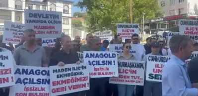 İliç halkı Anagold Çöpler Madeni’nin yeniden açılmasını istiyor