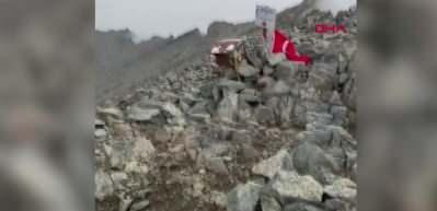 Mevisimin ilk karı Kaçkar'a yağdı