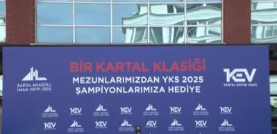 Kartal Anadolu İmam Hatip Lisesi'nde yeni eğitim öğretim yılı açılış töreni düzenlendi