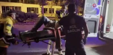 Kayseri’de polisten kaçan motosikletli parkta kaza yaptı
