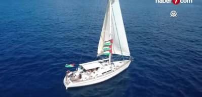 K&uuml;resel Sumud Filosu Tunus&rsquo;tan Gazze&rsquo;ye doğru yola &ccedil;ıktı