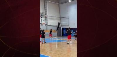 Milli basketbolcumuz Alperen Şengün'ün idmandaki atışları görenleri şaşırttı