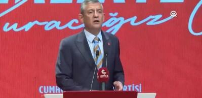 Özgür Özel’den Balçova’daki polis saldırısı için taziye mesajı