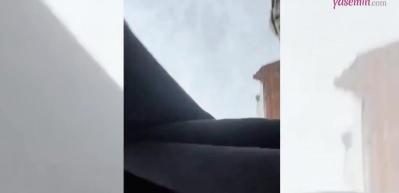 Saksağanın saldırısına uğradı: Az daha gözünü oyacaktı!