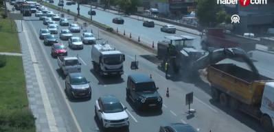 Ankara&rsquo;da Yenikent Kavşağı trafiği fel&ccedil; etti