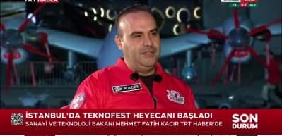 Bakan Kacır: "Bugüne kadar TEKNOFEST'te 11 milyondan fazla misafir ağırladık"