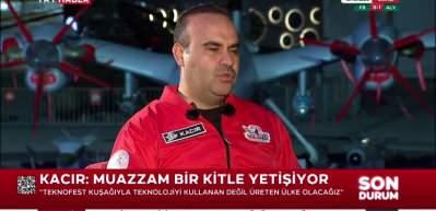 Bakan Kacır: Türkiye'yi bağımsızlaştıracak yerli ve milli her girişimin yanındayız