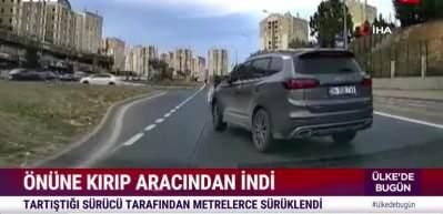 Başakşehir'de yol verme kavgasında akıl almaz olay