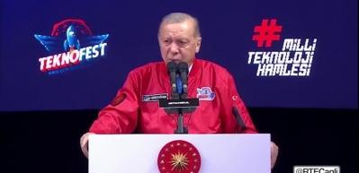 Başkan  Erdoğan, TEKNOFEST İstanbul'da konuştu