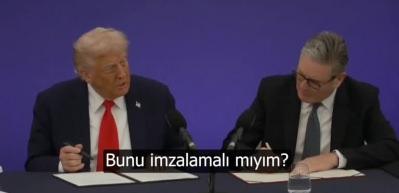 Trump'ın s&ouml;zleri imza t&ouml;renine damga vurdu! Yoksa İngiltere ile yapılan dev anlaşma...