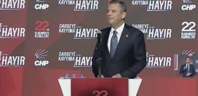 CHP 22. Olağanüstü Kurultayı başladı: Özgür Özel tek aday, Kılıçdaroğlu katılmadı