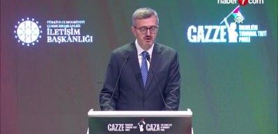 Duran: "Kurumlarımız Filistinlilere &ccedil;are olmak i&ccedil;in seferber olmuş durumda"